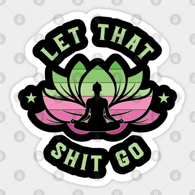 Yoga Serenity: Balance, Mindfulness, and Inner Peace Sticker by Steve